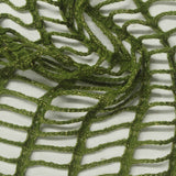 Polyester Metallic Knit Fabric, 160 gsm, 170 cm — Green — photo 2