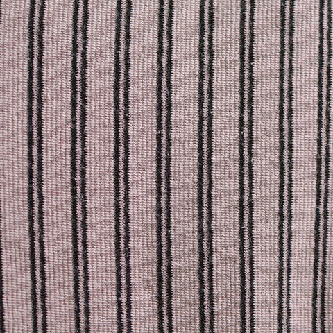 Black Stripe Knit, Poly-Viscose