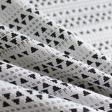 Black Lines Jacquard, Viscose-Poly — photo 2