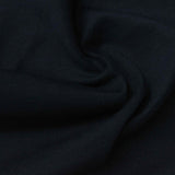 Printed Brushed Polyester Cotton Interlock Knit Fabric, 264 gsm, 180 cm — Navy — photo 2