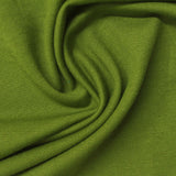 Polyester Viscose Stretch French Terry Fabric, 230 gsm, 168 cm — Green — photo 2