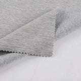 Grey Marl Interlock Knit, Polyester — photo 2