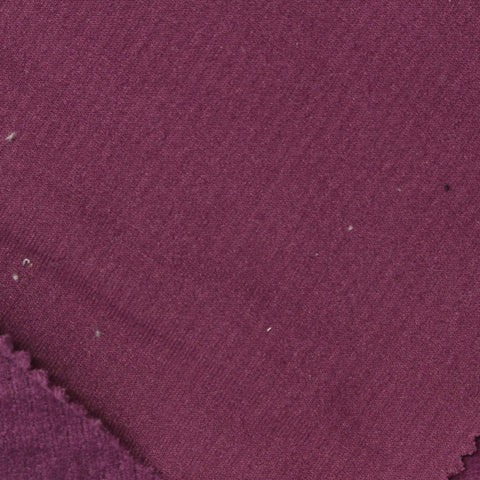 Cotton Polyester Stretch Velvet Fabric, 295 gsm — Purple, ref EF-254315
