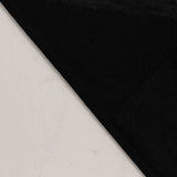 Polyester Viscose Chunky Knit Fabric, 185 gsm, 185 cm — Black — photo 2