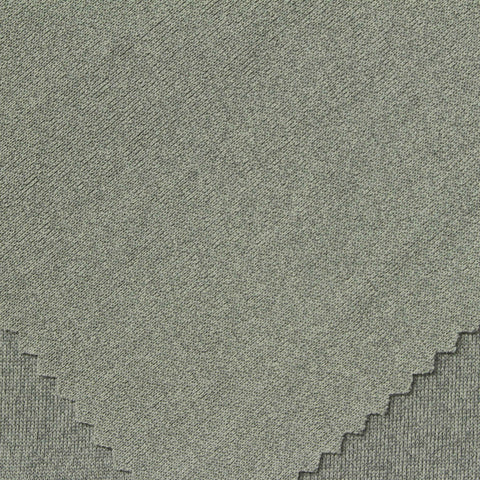 Heathered Grey Marl Sateen, Polyester