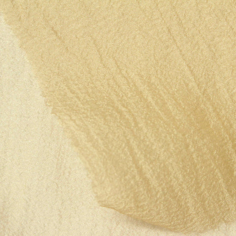 Nylon Polyester Organza Fabric, 27 gsm, 150 cm — Beige