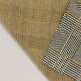 Black Houndstooth Jacquard, Polyester — photo 2