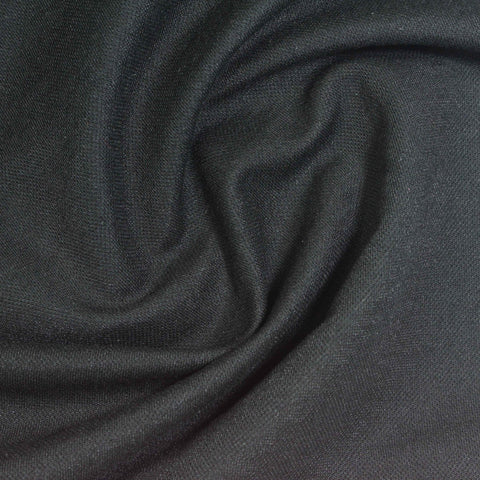 Viscose Nylon Piqué Knit Fabric, 190 gsm, 160 cm — Grey