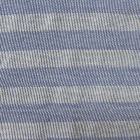 Blue Diagonal-Stripe Chunky Knit, Cotton