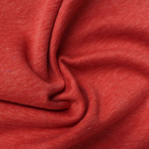 Polyester Cotton Velvet Fabric, 310 gsm, 170 cm — Red