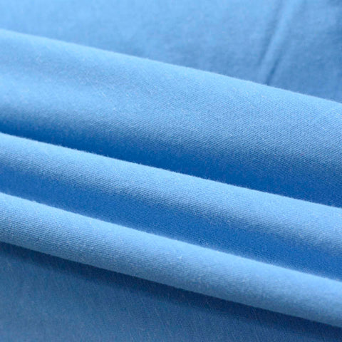 100% Cotton Jersey Knit Fabric, 148 gsm, 74 cm — Blue