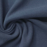 Polyester Stretch Velvet Fabric, 260 gsm, 188 cm — Navy — photo 2