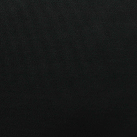 Polyester Stretch Interlock Knit Fabric, 185 gsm, 165 cm — Black