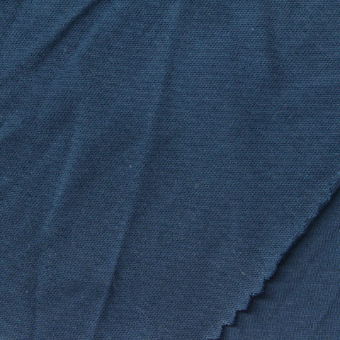 100% Cotton Jersey Knit Fabric, 145 gsm, 175 cm — Navy