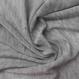 Light Grey Marl Jersey Knit, Viscose — photo 2