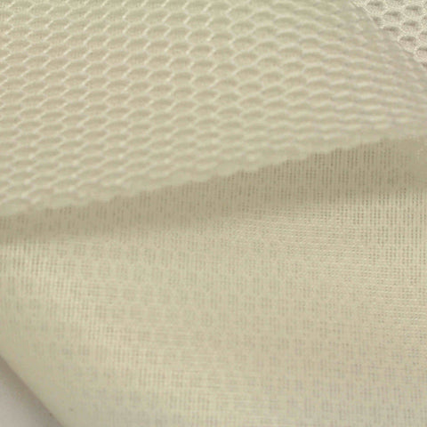100% Polyester Mesh Fabric, 190 gsm, 155 cm — Beige