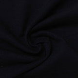 Jacquard 100% Cotton Knit Fabric, 172 gsm, 150 cm — Black — photo 2