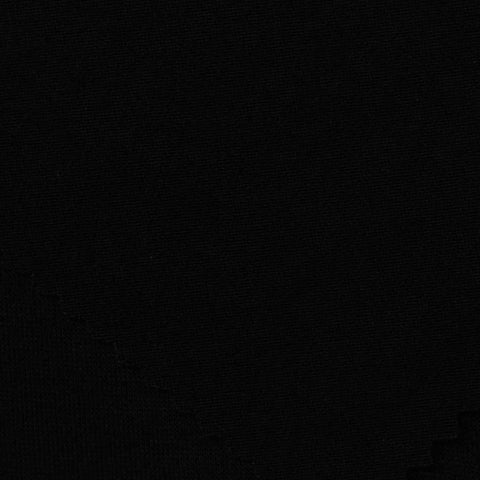 Viscose Stretch Knit Fabric, 160 gsm, 170 cm — Black