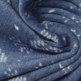 White Geometric Fleece, Polyester — photo 2