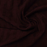 Polyester Stretch Rib Knit Fabric, 180 gsm, 160 cm — Red — photo 2