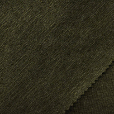 Olive Marl Jacquard, Polyester