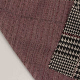 Black Houndstooth Knit, Poly-Viscose — photo 2