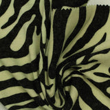 Black Zebra Chunky Knit, Acrylic-Nylon — photo 2