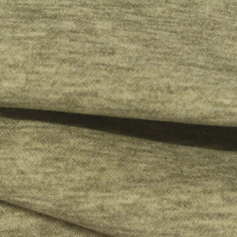 Olive Marl Knit, Polyester, 350 gsm