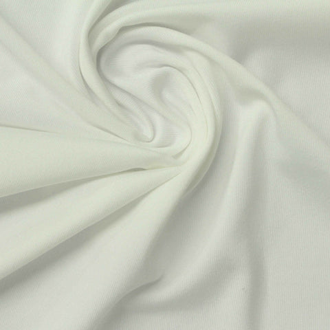 Polyester Stretch Milk Silk Knit Fabric, 180 gsm, 155 cm — Green