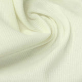 Polyester Cotton Stretch Rib Knit Fabric, 260 gsm, 165 cm — Green — photo 2