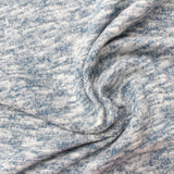 Light Blue Marl Chunky Knit, Viscose-Poly — photo 2