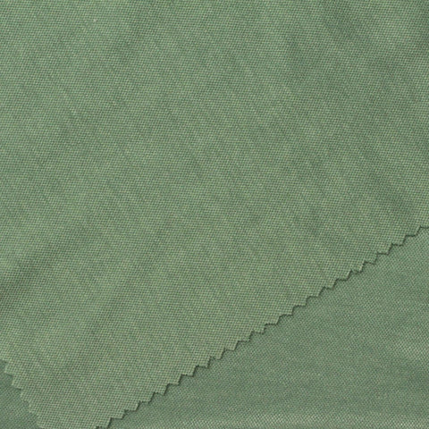 Polyester Viscose Interlock Knit Fabric, 170 gsm, 160 cm — Green, ref EF-238599