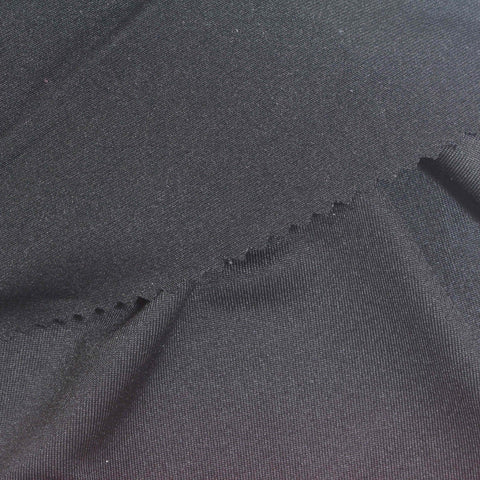 Polyester Stretch Milk Silk Knit Fabric, 260 gsm, 175 cm — Grey