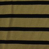 Black Diagonal-Stripe Knit, Poly-Viscose — photo 2