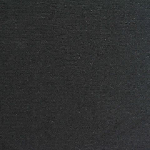 Striped Nylon Stretch Warp Knit Fabric, 160 gsm, 165 cm — Black