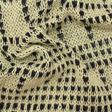 White Geometric Jacquard, Polyester — photo 2