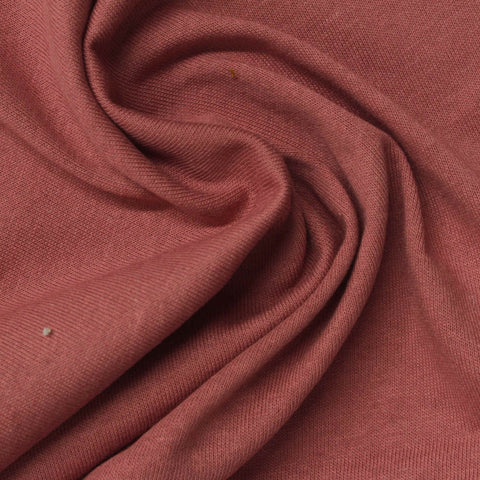 100% Cotton Jersey Knit Fabric, 169 gsm, 171 cm — Red