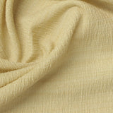 Polyester Stretch Crepe Fabric, 120 gsm, 150 cm — Khaki — photo 2