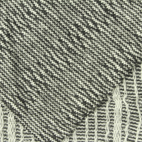 Cream Stripes Jacquard, Cotton-Poly
