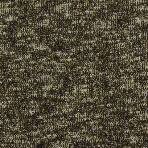 Dark Brown Marl French Terry