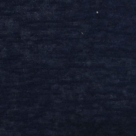 Polyester Cotton Jersey Knit Fabric, 180 gsm, 165 cm — Navy