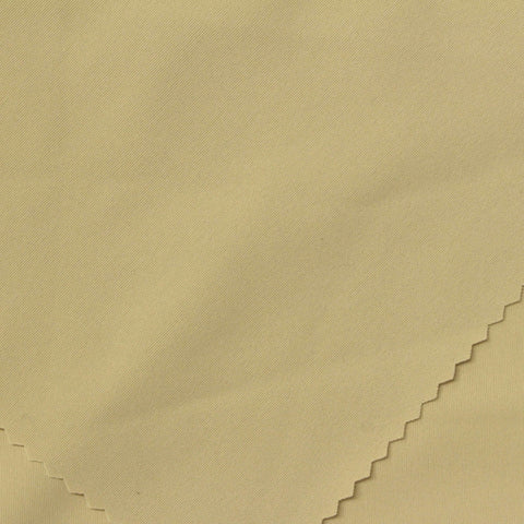Nylon Stretch Interlock Knit Fabric, 165 gsm, 170 cm — Khaki