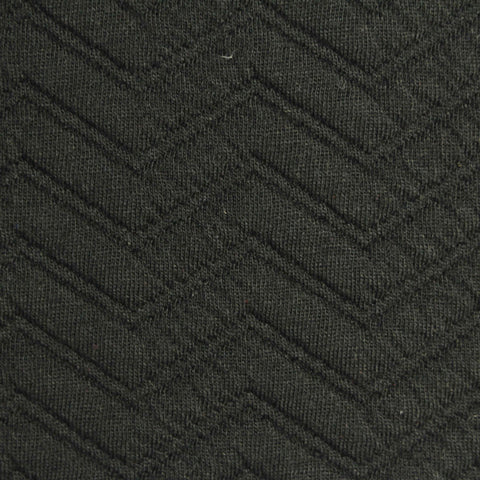 Green Tone-on-Tone Jacquard, Poly-Cotton