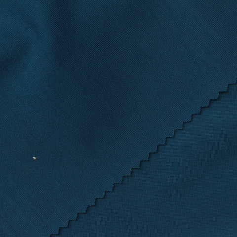 Viscose Nylon Stretch Ponte Knit Fabric, 340 gsm, 160 cm — Navy, ref EF-272615