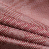Red Abstract Jacquard, Poly-Viscose — photo 2