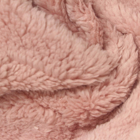 Jacquard 100% Polyester Interlock Knit Fabric, 250 gsm, 170 cm — Pink