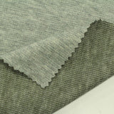 Heathered Green-Grey Marl Interlock Knit, Tencel Lyocell-Linen — photo 2