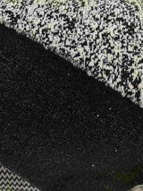 Black Abstract Jacquard, Polyester — photo 2