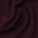 Polyester Stretch Fleece Fabric, 255 gsm, 165 cm — Purple — photo 2