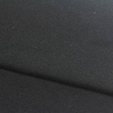 Polyester Viscose Stretch Ponte Knit Fabric, 320 gsm, 170 cm — Black — photo 2